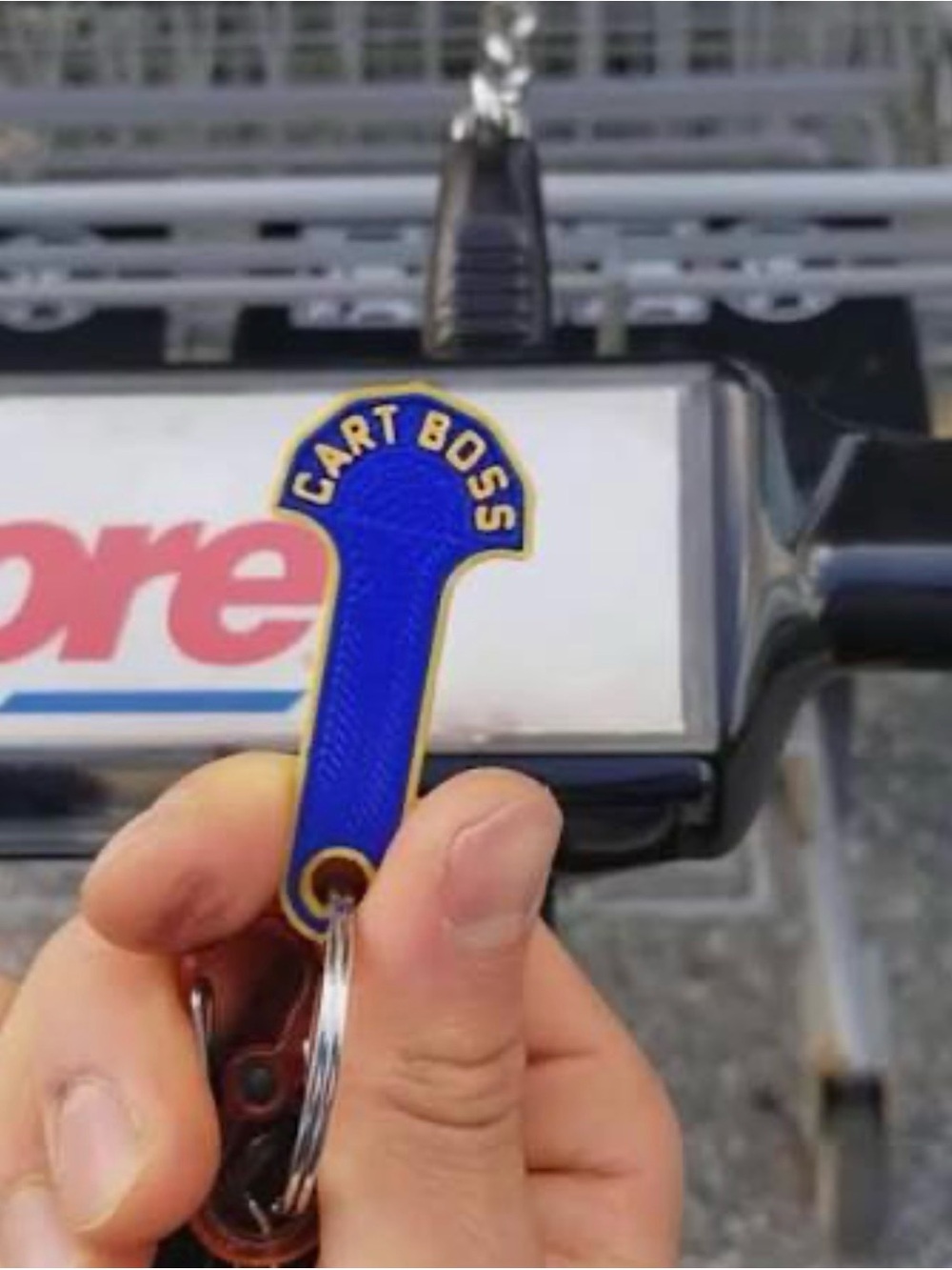 🥰 4/$25- Cart Boss Key Chain
